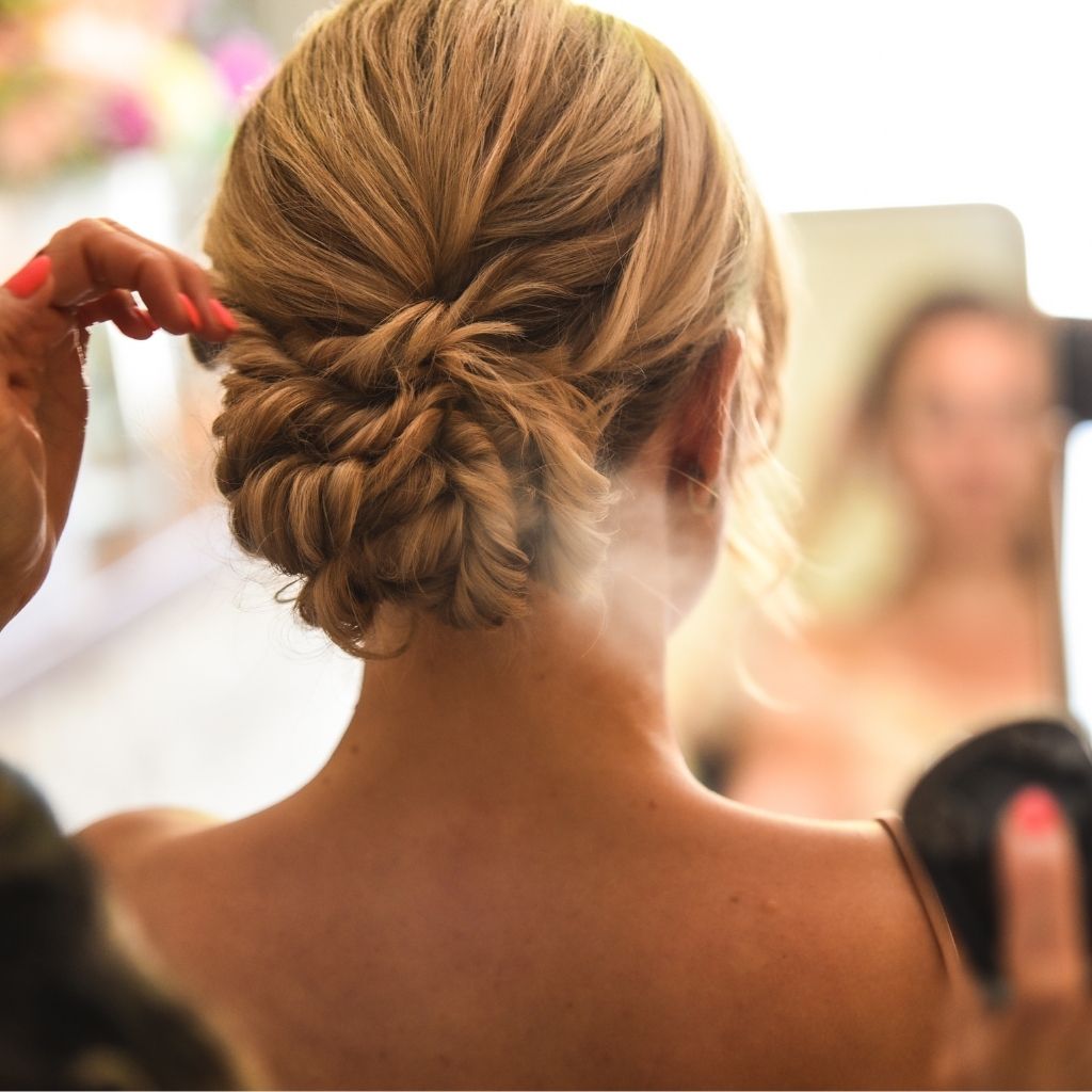 BijDaan Haarstudio Zwolle Bruidskapsels en Make-up achterkant-kapsel